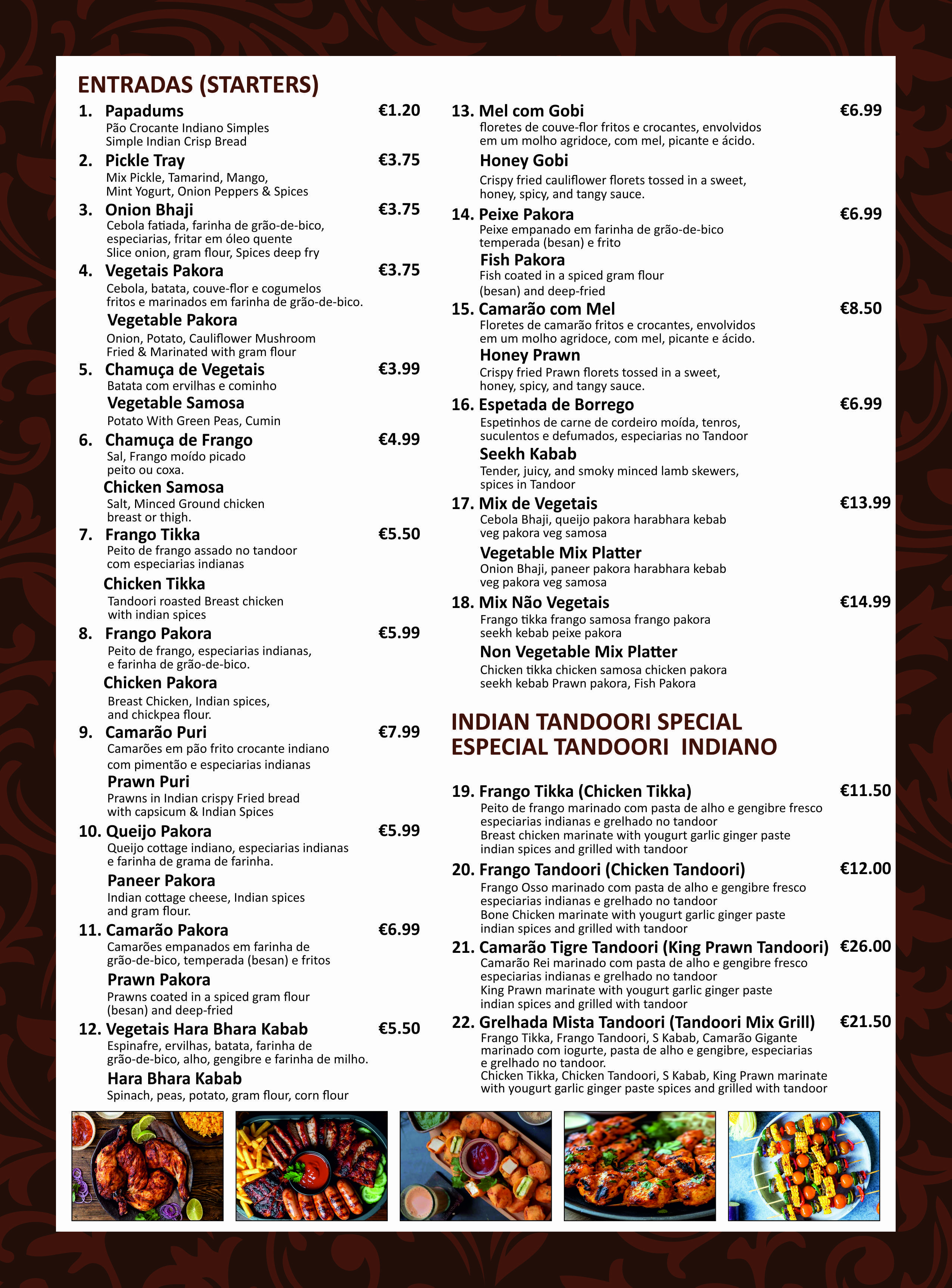 Menu Page 2